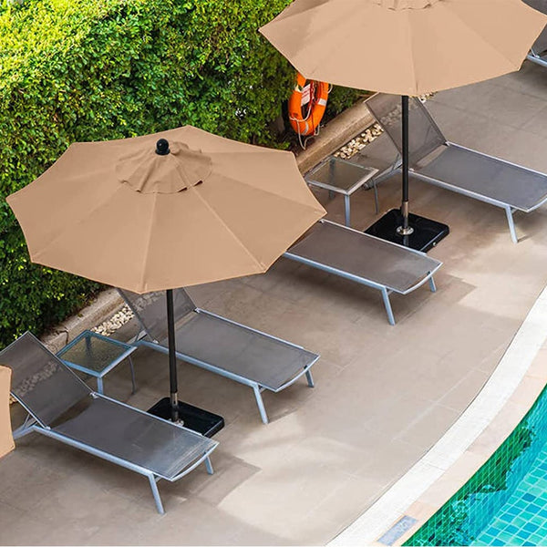 Patio Umbrellas Umbrella Replacement Canopy Cover Patio Market Table Outdoor Deck