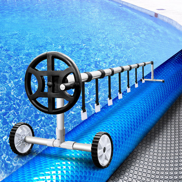 Pool Covers Aquabuddy 6.5 Inch By 3 Meter Pool Cover Roller Swimming Solar Blanket Covers Bubble Heater