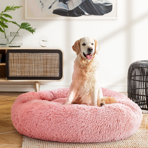 Pet Beds I.Pet Bed Dog Cat Large 90Cm Pink