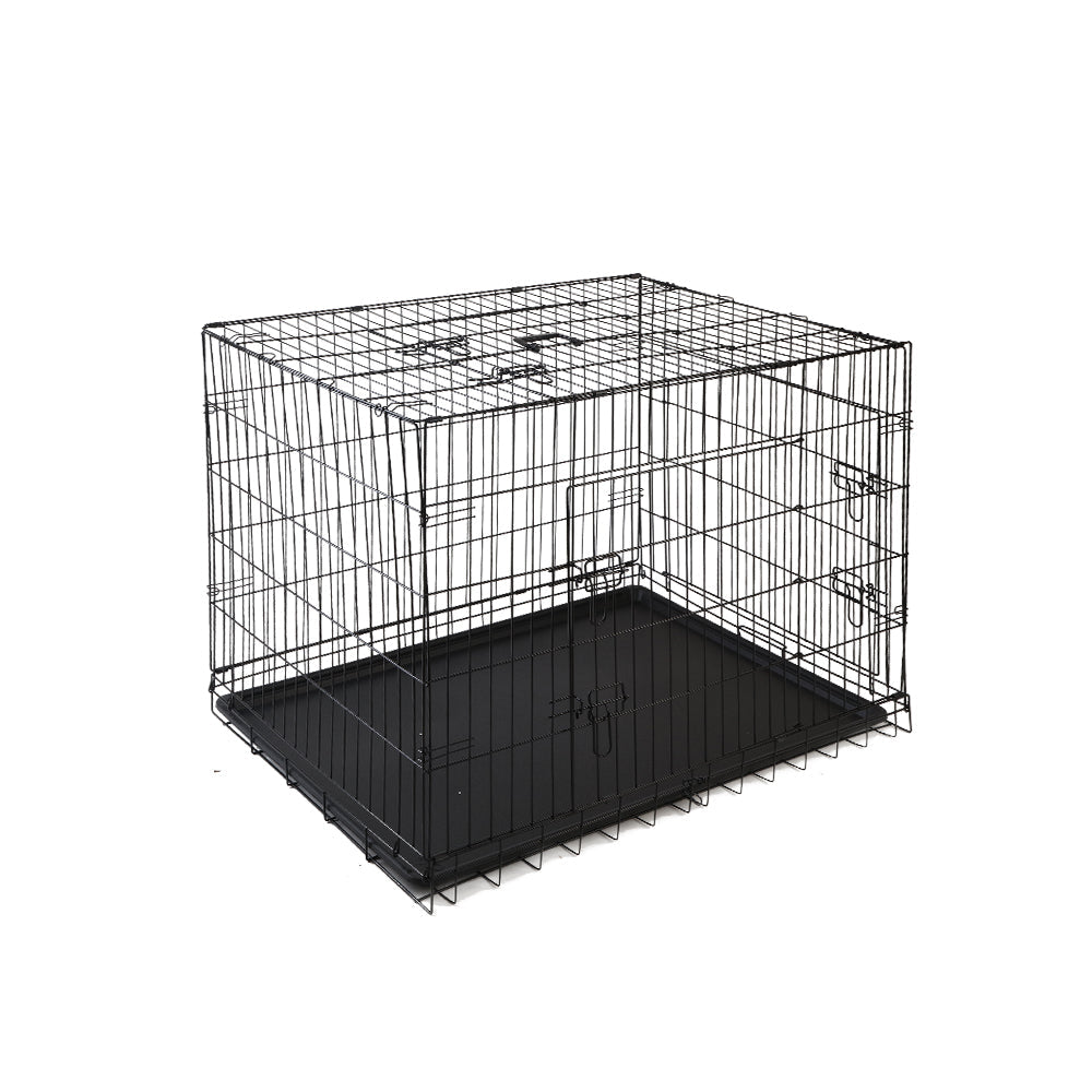 Dog Cages I.Pet Dog Cage 42Inch Black