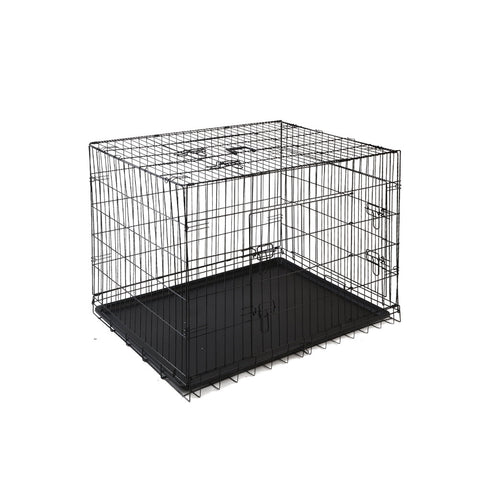 Dog Cages I.Pet Dog Cage 42Inch Black