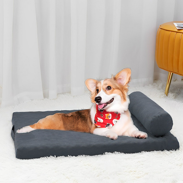 Pet Beds Petswol Removable Washable Dog Sofa Bed Ultimate Comfort Safety