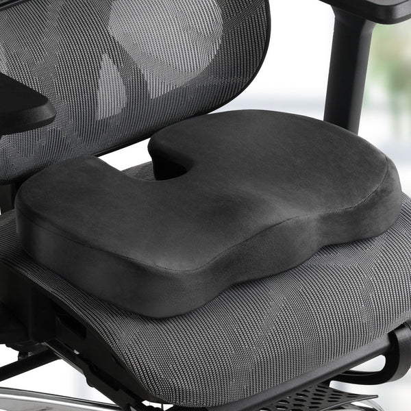 Seat & Posture Cushions Giselle Bedding Seat Cushion Memory Foam Pillow Back Chair Pad Black