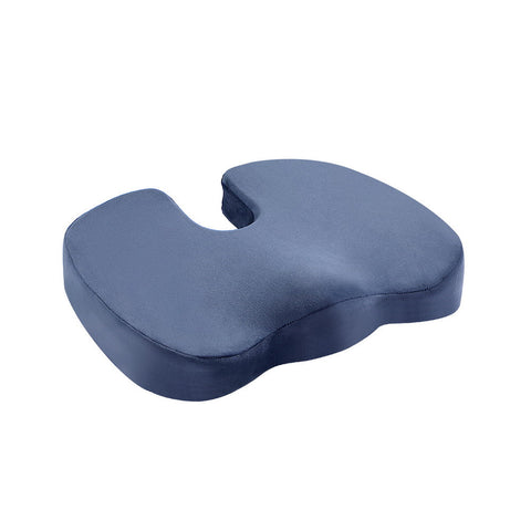 Seat & Posture Cushions Giselle Bedding Seat Cushion Memory Foam Pillow Back Chair Pad Blue