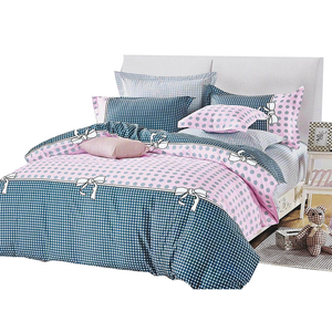 Quilt Covers Pink Dots Bed Quilt/Duvet Cover Set