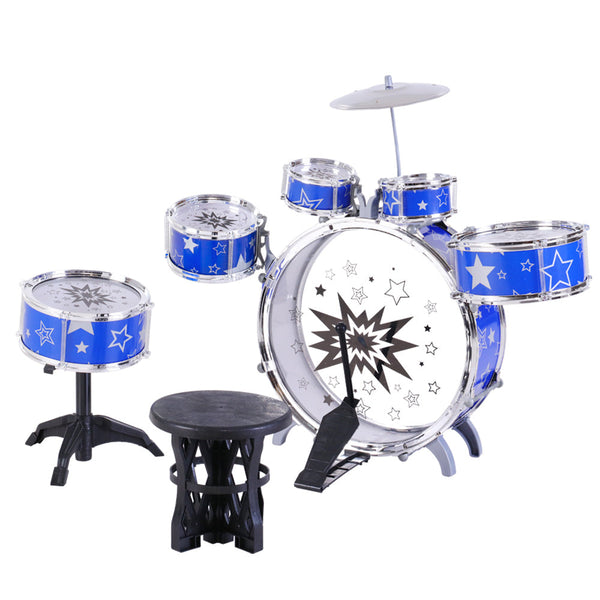 Musical Toys Keezi 11 Piece Kids Drum Set