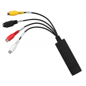 Usb 2.0 Audio Video Capture Card Adapter Vhs To Dvd Converter For Win78xpvista