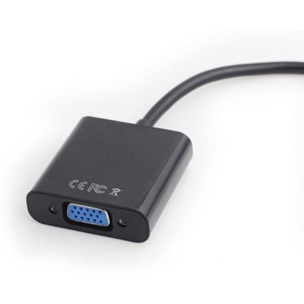 Portable Micro Hdmi To Vga Adapter Black