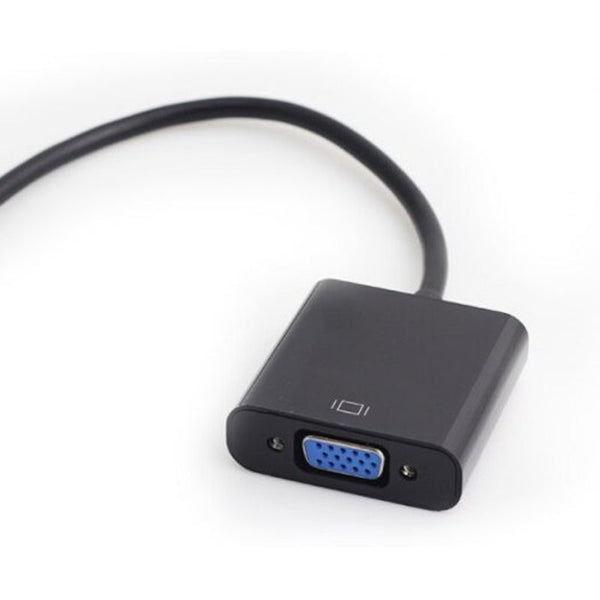 Portable Micro Hdmi To Vga Adapter Black