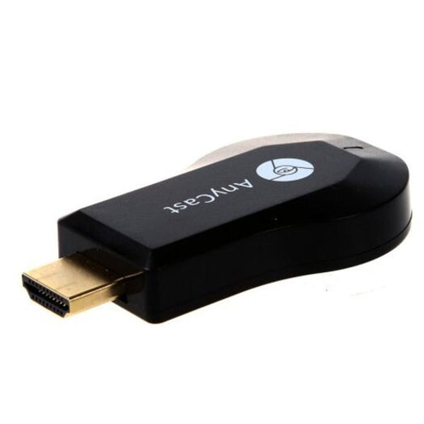 Portable Miracast Tv Wifi Receiver 1080P Hdmi Jet Black