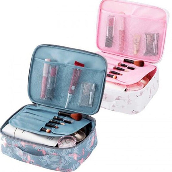 Makeup Bags & Cases Portable Small Cosmetic Bag For Women Gray