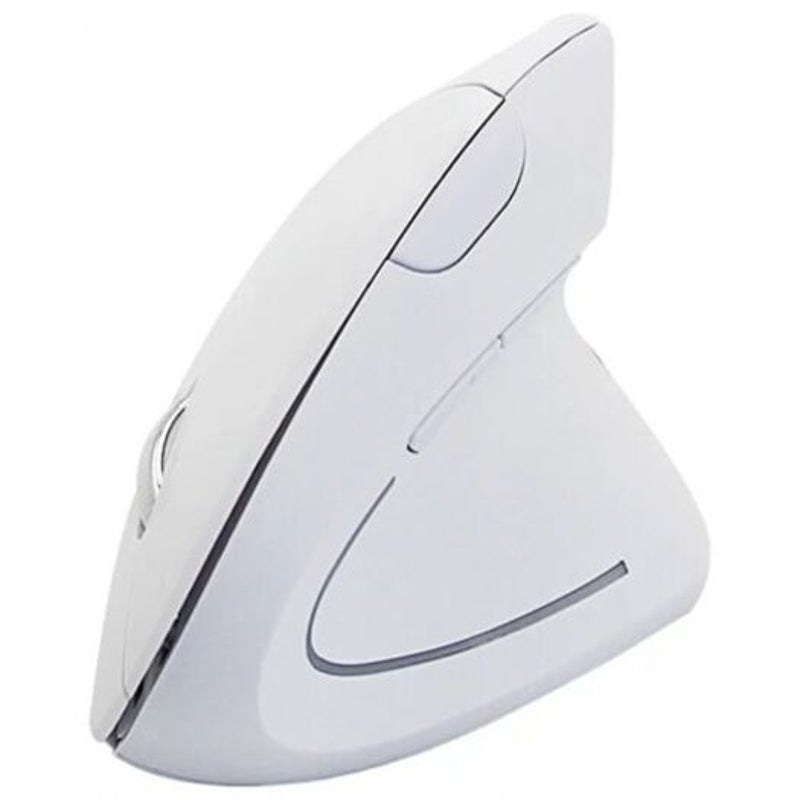 Mice, Trackballs & Touchpads Portable Wireless Vertical Mouse White