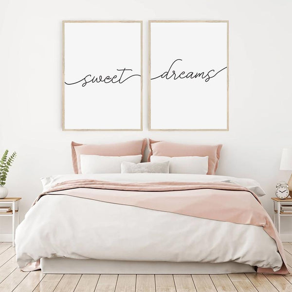 Posters & Prints Sweet Dreams Canvas Prints Simple Wall Art Home Decor