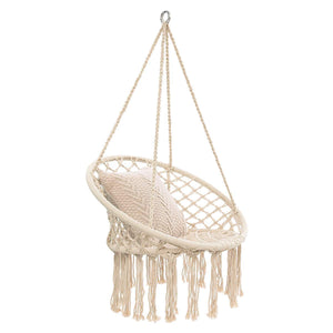 Hammocks Macrame Hammock Chair Swinging Indoor Outdoor