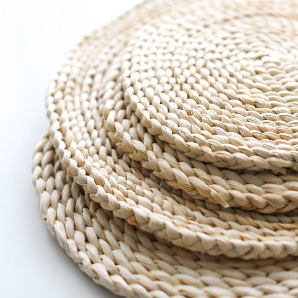 Round Woven Placemats Coasters