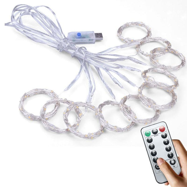 3M Led Colourful Rainbow Fairy Lights Curtain Usb Garland String