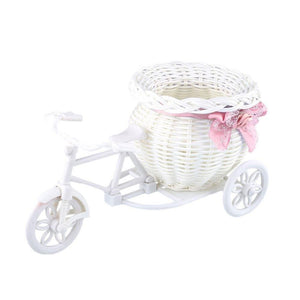 Plant Stands Cute Bicycle Decorative Flower Basket Indoor Plant Holder Home Dcor