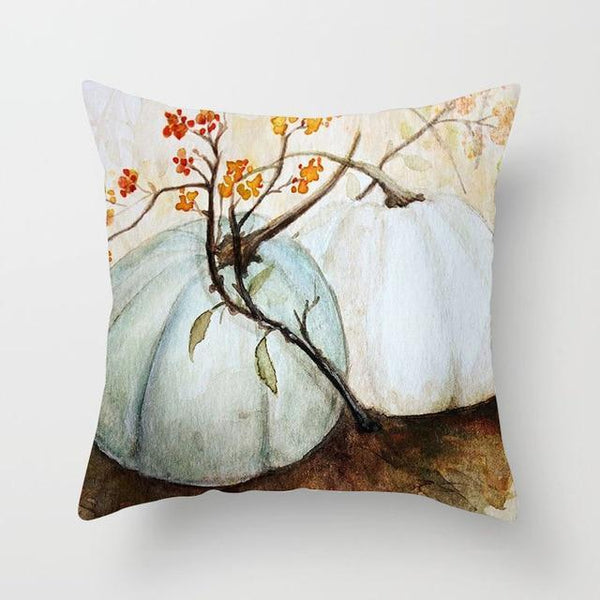 Cushions & Decorative Pillows Watercolour Pumpkin Cushion Covers