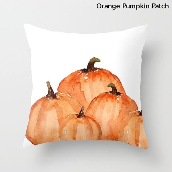 Watercolour Pumpkin Cushion Covers