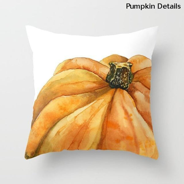 Cushions & Decorative Pillows Watercolour Pumpkin Cushion Covers