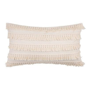 Cushions & Decorative Pillows Linen And Cotton Neutral Fringe Cushion Covers Home Decor