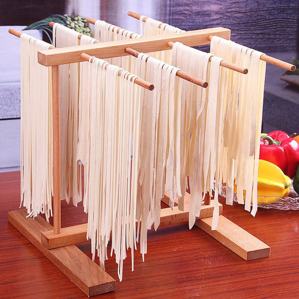 Racks & Holders Wooden Noodle Pasta Drying Rack Spaghetti Holder Kitchen Tools