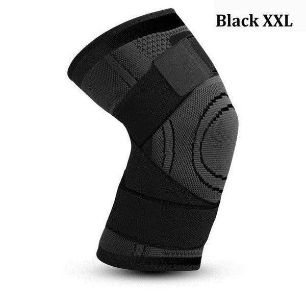 Orthotics, Braces & Sleeves Elastic 3D Pressurised Knee Brace Compression Support Sleeve