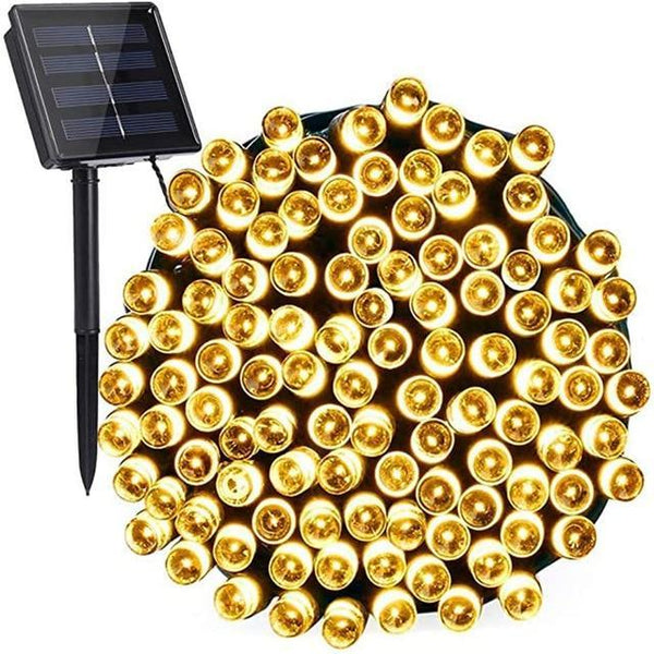 String Lights Solar Led Outdoor Fairy Garden Party Christmas Decorations