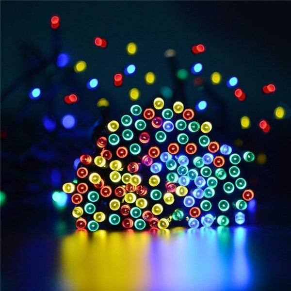 String Lights Solar Led Outdoor Fairy Garden Party Christmas Decorations