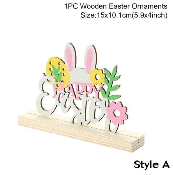 Party Decorations Cute Wooden Easter Decorations Holiday Home