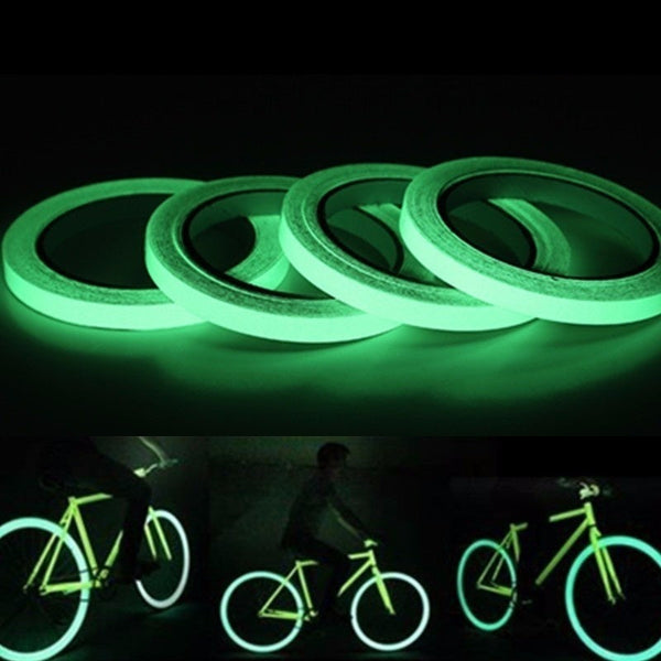 Lighting Accessories Reflective Glow In The Dark Green Luminous Pvc Tape Home Safety