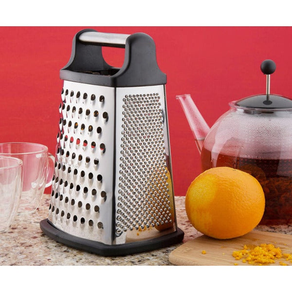 Graters & Zesters Professional Box Grater Stainless Steel With 4 Sides Best For Parmesan Cheese Vegetables Ginger