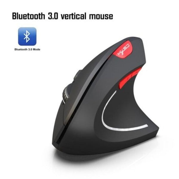 Mice, Trackballs & Touchpads Professional Gaming Mouse Wireless Bluetooth 3.0 Ergonomic Design Vertical Black