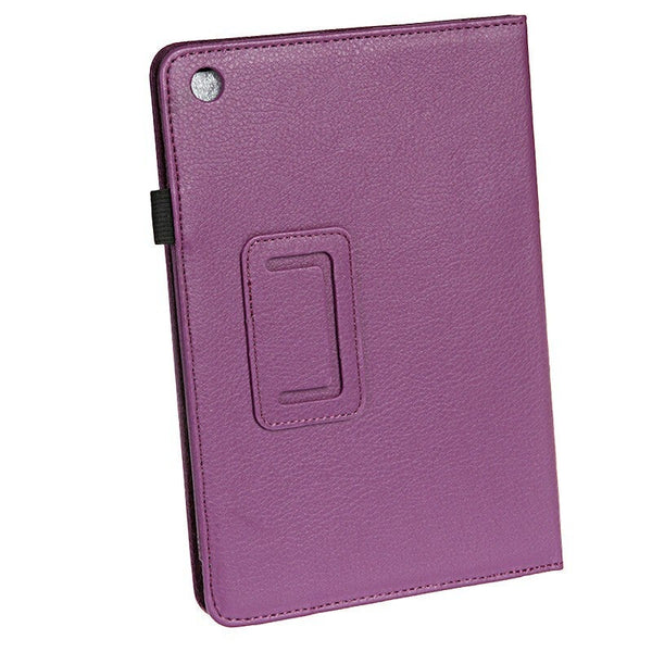 Cases, Covers, Keyboard Folios Pu Leather Magnetic Smart Case Skin Cover Stand For Apple Ipad Mini Purple