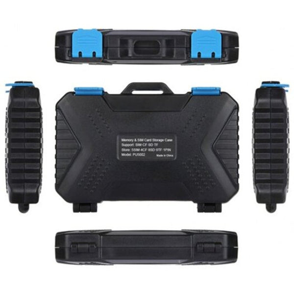 Other Drives, Storage & Media Water Resistant Micro Sd Cf Tf Holder Stocker Storage Box Black