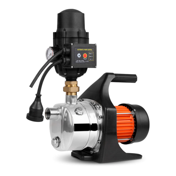 Water Pumps & Pressure Tanks Giantz 1500W High Pressure Garden Water Pump With Auto Controller