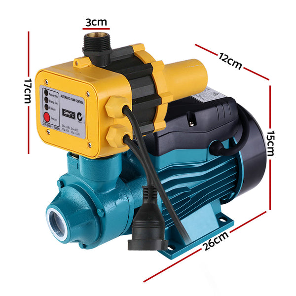 Water Pumps & Pressure Tanks Auto Peripheral Water Pump Clean Electric Garden Farm Rain Tank Irrigation Qb60 Yellow