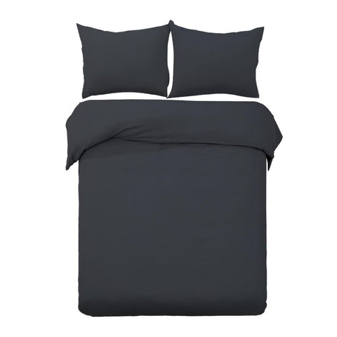 Quilt Covers Giselle Bedding Quilt Cover Set Classic Super King Duvet Doona Hotel Black