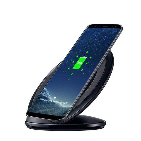 Qi Fast Charge Wireless Charger Black