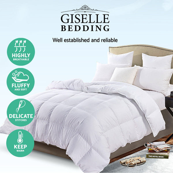 Double Bed Quilts Giselle Bedding Double Size Goose Down Quilt