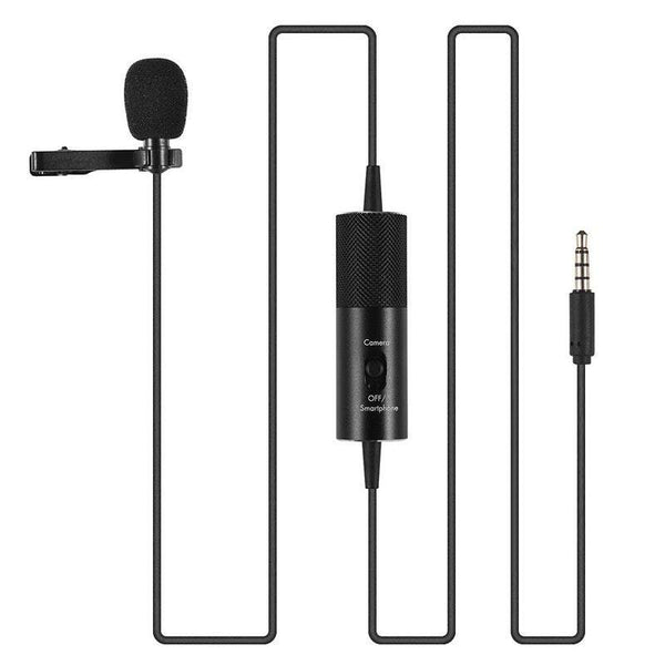 Microphones Lavalier Microphone Omnidirectional Recording Lapel Mini Clip 3.5Mm Plug