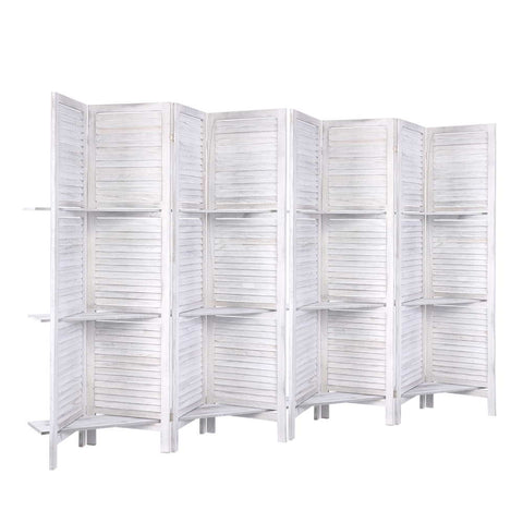 Ink Cartridges Artiss Room Divider Screen 8 Panel Privacy Foldable Dividers Timber Stand Shelf