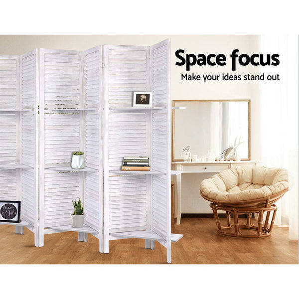 Ink Cartridges Artiss Room Divider Screen 8 Panel Privacy Foldable Dividers Timber Stand Shelf