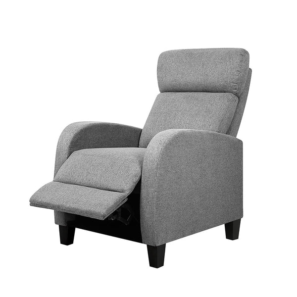 Sofas, Armchairs & Couches Artiss Fabric Reclining Armchair Grey