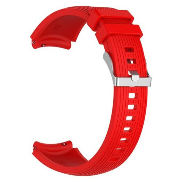 Replacement Silicone Bracelet Strap Watch Band For Samsung Galaxy 46Mm Red