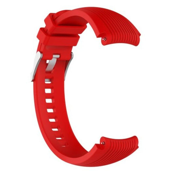 Watch Bands Replacement Silicone Bracelet Strap Watch Band For Samsung Galaxy 46Mm Red