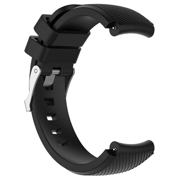 Replacement Watch Band 22Mm Sport Wristband Black