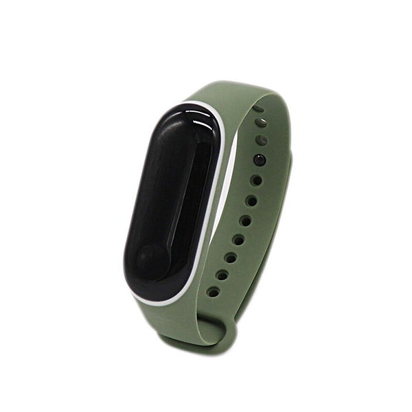 Watch Bands Replacement Wrist Strap For Xiao Mi Band Greenwhite