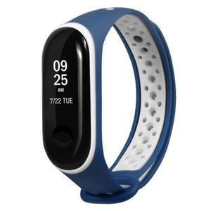 Watch Bands Replacement Wrist Strap For Xiaomi Mi Band 3 Smart Wristband Deep Blue