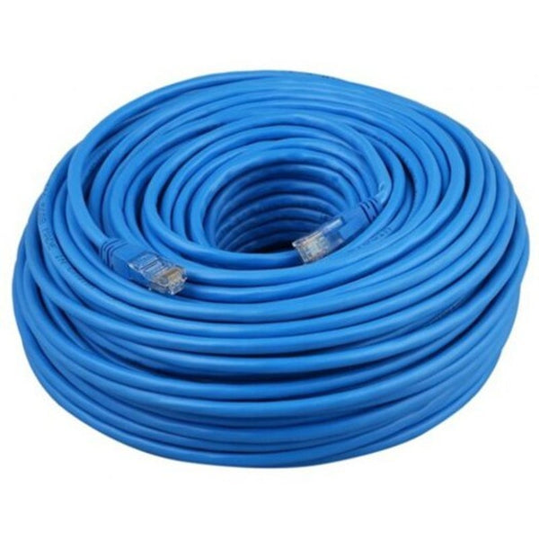 Ethernet Cables (RJ 45/8P8C) Rj45 Ethernet Cables Connector Internet Network Cord Blue 500Cm